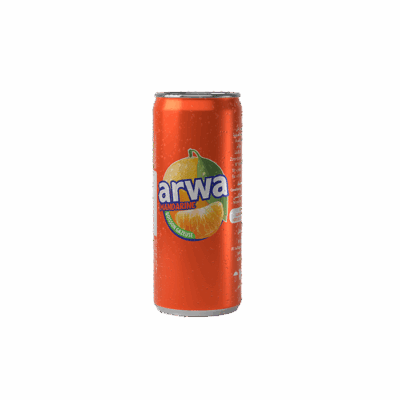 Arwa Orange : Boisson gazeuse en cannette de 34cl