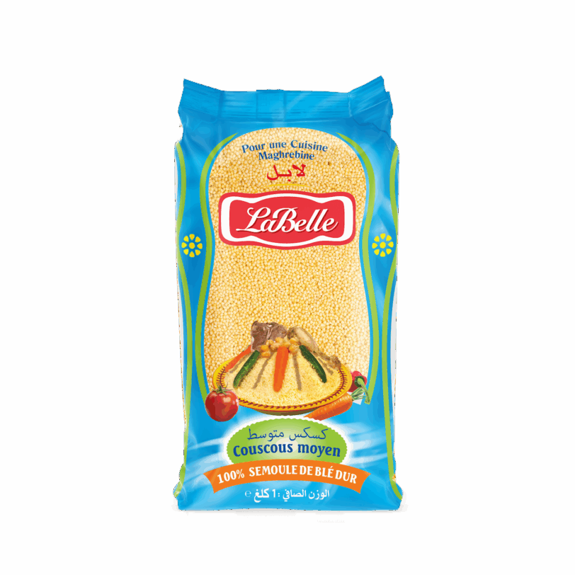 Couscous moyen LaBelle 1 Kg