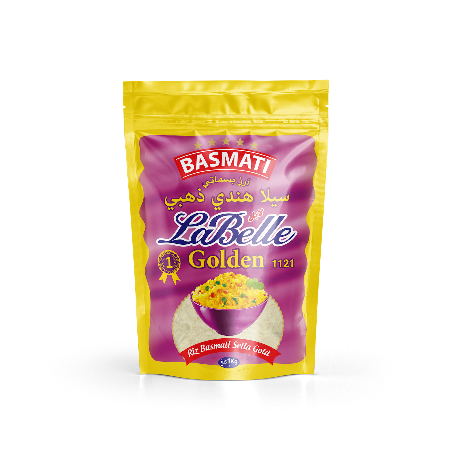 Riz Basmati Golden 1121 LaBelle 1 Kg
